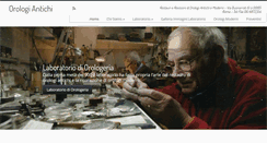 Desktop Screenshot of orologiantichi.net